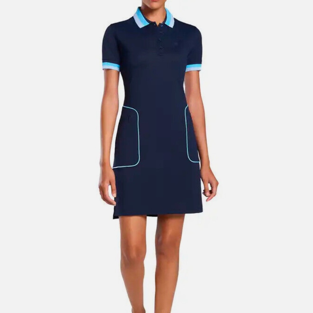 G/Fore Polo Dress Twilight Short Sleeve Womens Golf GFore